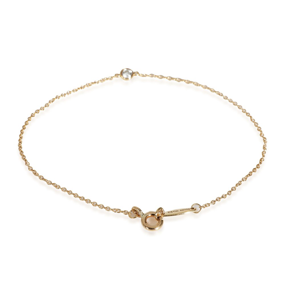 Tiffany & Co. Elsa Peretti Bracelet in 18k Yellow Gold 0.08 CTW - Picture 2 of 4